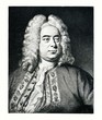 Portrait of composer George Frideric Handel