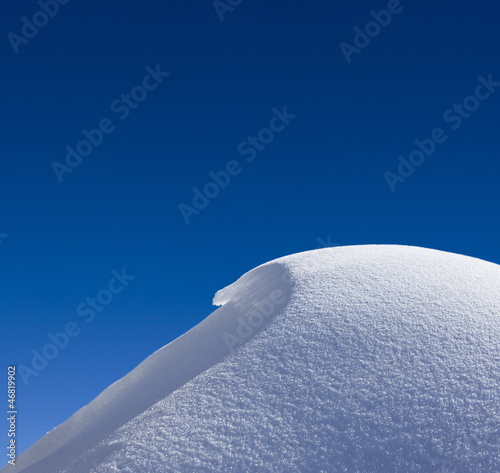 Photo: Schneewächte Schneewächte