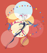 juggler in the circus