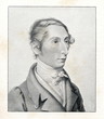 Portrait of german composer Weber