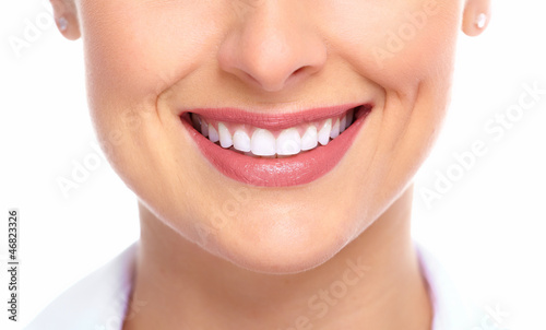 Photo: Beautiful woman smile. Beautiful woman smile.