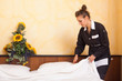 Chamber Maid at Work
