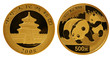 Panda Gold coin 2008