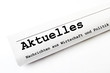 Aktuelles Zeitung