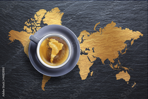 Photo: Tasse de Café - Amérique du Sud Tasse de Café - Amérique du Sud