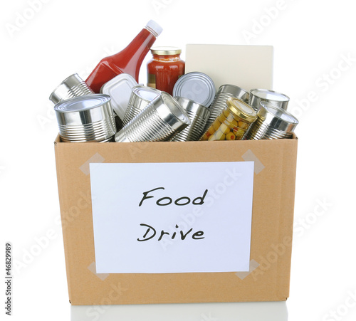 Photo: Food Drive Box Food Drive Box