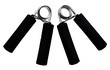 Black handgrips