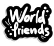 World friends graffiti