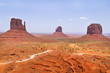 The unique landscape of Monument Valley, Utah, USA