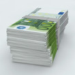 Euro Moneystack frontal