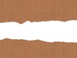 Broken cardboard.