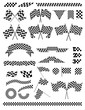 checkered flag vector