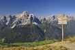 Dreischusterspitze_Wegweiser