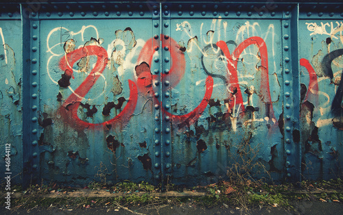 Photo: graffiti panels graffiti panels