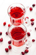 Foto: Hot drink with cranberries Hot drink with cranberries