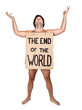 Man invoking the heavens