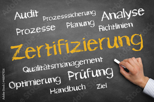 Photo: Zertifizierung Zertifizierung