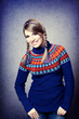 Lovely girl in sweater.