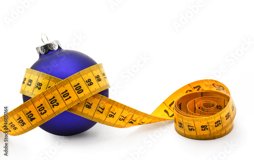 Photo: Christmas Bauble tape measure Christmas Bauble tape measure