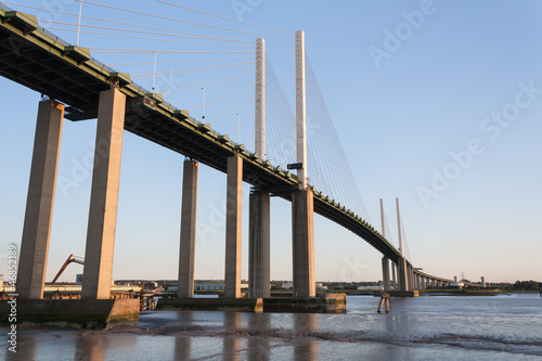 Photo: cable stayed bridge cable stayed bridge