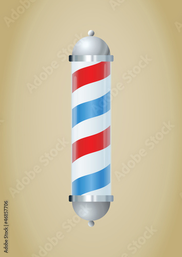 Vector: Barber pole Barber pole