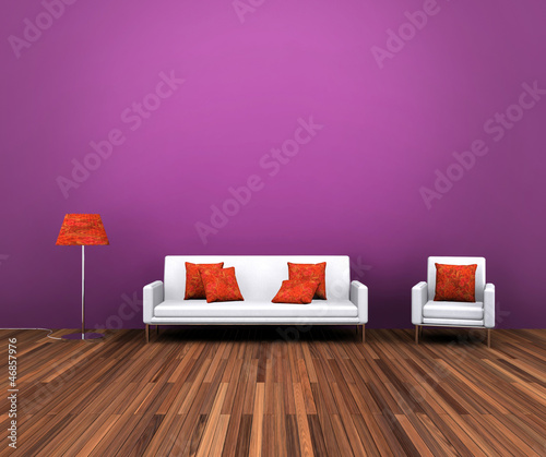 Illustration: Living room Living room