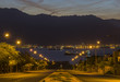 Street running to the Red Sea, Eilat, Israel