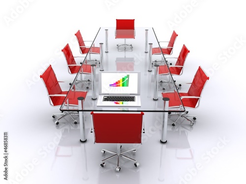 Illustration: Conference table Conference table