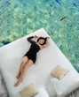 Wellnessbett im Meer