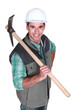 I have a pickaxe.