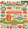 Christmas set - vintage ribbons