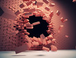 Illustration: Destruction wall Destruction wall