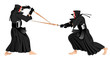 kendo warriors fighting