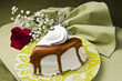 Photo: birthday cake with cream birthday cake with cream