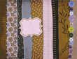 Gypsy Background with patterned scraps
