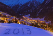 2013 on snow at mountains - Solden Austria