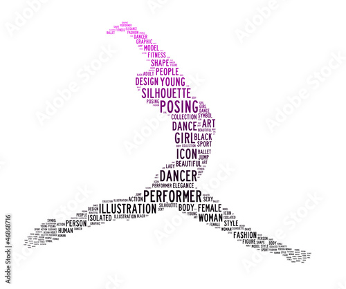 girl dancer icon