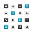 Fitness buttons