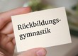 Rückbildungsgymnastik