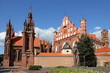 St. Anna's Church in Vilnius, Lithuania.