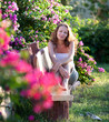 Sitting on the bench