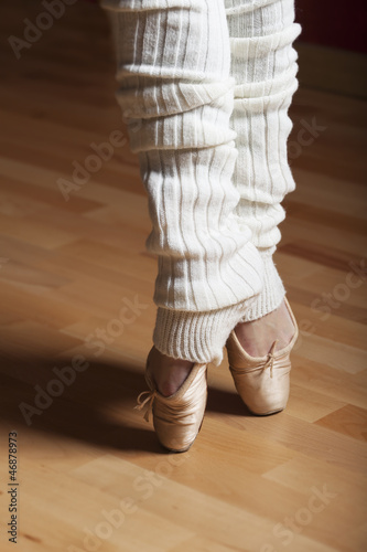 Photo: Füße einer Balletttänzerin Füße einer Balletttänzerin