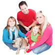 young family