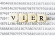 Zahl Vier