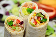 Wraps, Gemüse