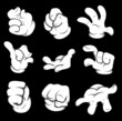 Vector: Hand Sign Symbol Gesture Hand Sign Symbol Gesture