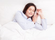 woman in bed