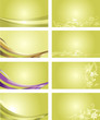 geen business card background