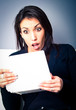 femme sur internet