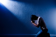 Man pray in peace